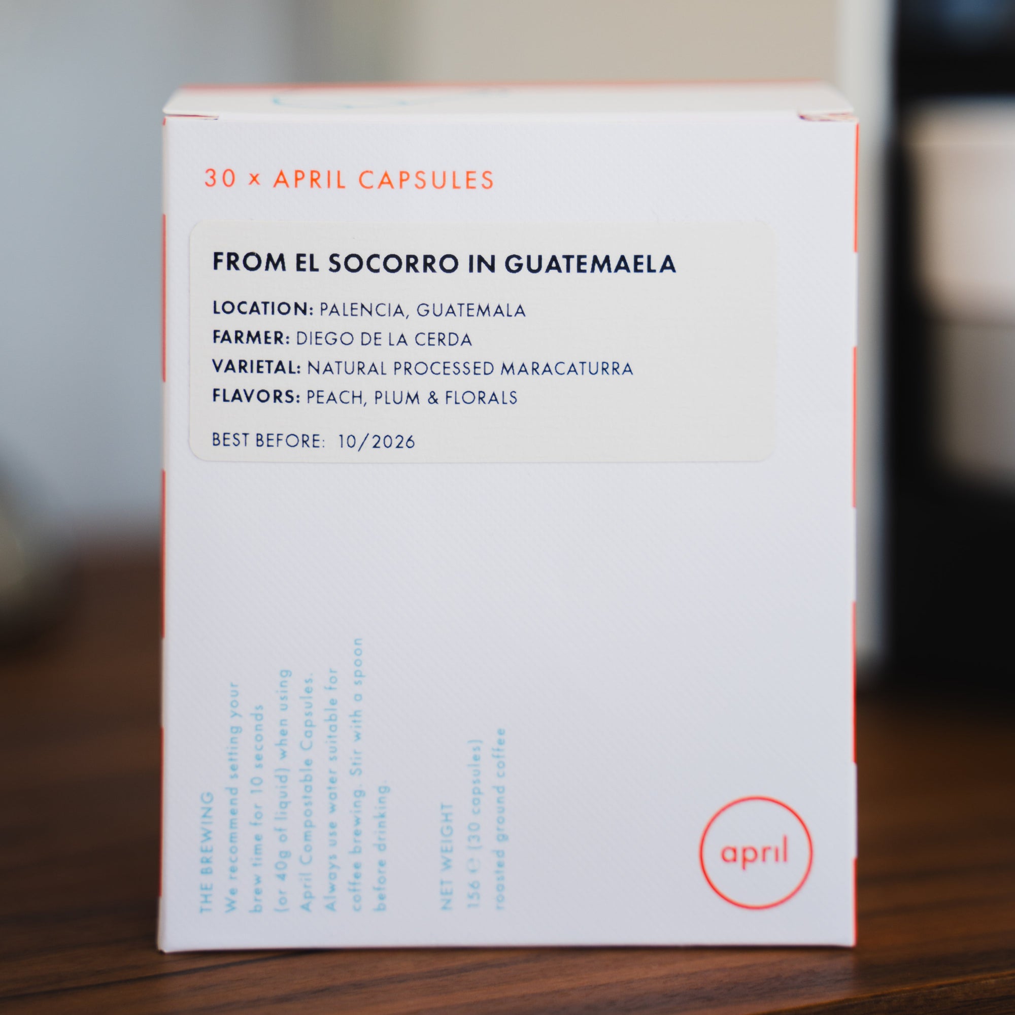 Capsules - El Socorro - Natural Maracaturra